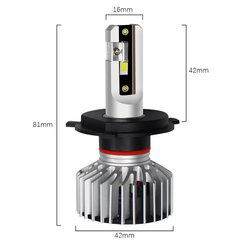 1set*X5 Top Quality H4 Led Headlight Bulb 3500Lm 42W 6000K Led Headlight Automotive Replacement
1set*X5 Top Quality H4 Led Headlight Bulb 3500Lm 42W 6000K Led Headlight Automotive Replacement