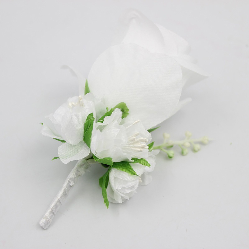 Wedding Supplies Artificial Roses Groom Corsage Flowers Wedding Art Decorations Groomsman Multi-color Simulation Flowers
Wedding Supplies Artificial Roses Groom Corsage Flowers Wedding Art Decorations Groomsman Multi-color Simulation Flowers