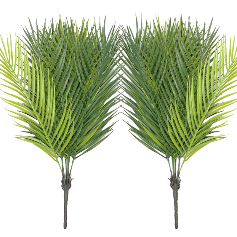 Artificial Plants Palm Greenery Tropical Tree Faux Fake Palm Fronds Plant For Party Arrangement Wedding Decorations 2Pcs, Green
Artificial Plants Palm Greenery Tropical Tree Faux Fake Palm Fronds Plant For Party Arrangement Wedding Decorations 2Pcs, Green