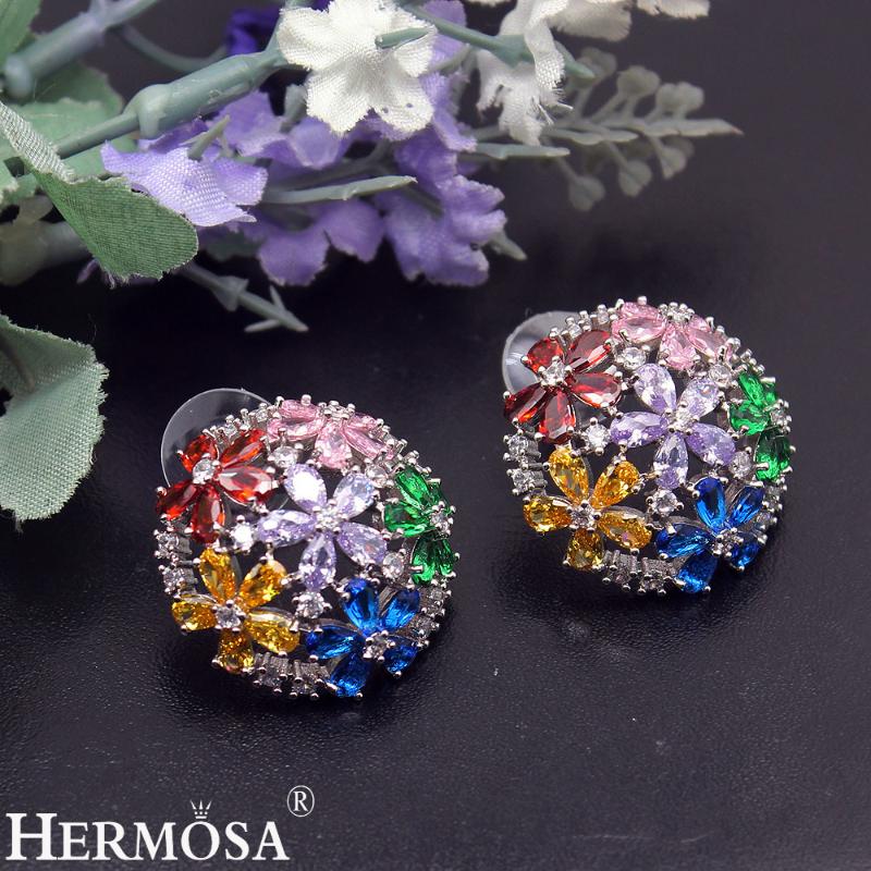 Beautiful Mixcolor Women Earrings Sapphiree Garnetcitrine Birthstone Jewelry 1 inch Free Shipping
Beautiful Mixcolor Women Earrings Sapphiree Garnetcitrine Birthstone Jewelry 1 inch Free Shipping