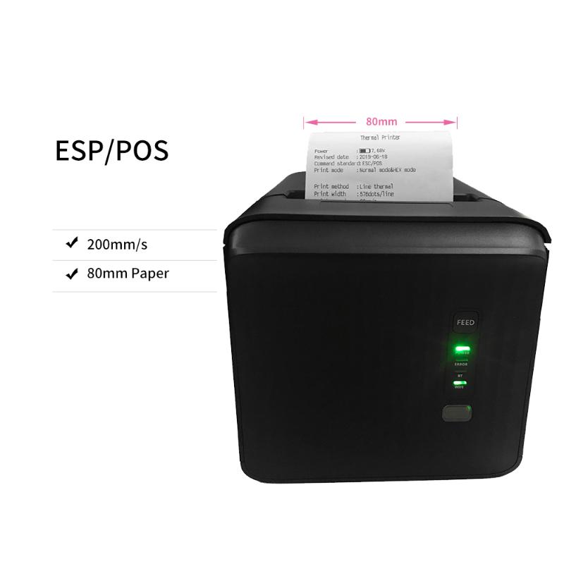 Thermal Printer 80mm Compatible ESC/ Print Commands Printing Desktop Receipt Auto Paper Cut USB Serial Ethernet LAN
Thermal Printer 80mm Compatible ESC/ Print Commands Printing Desktop Receipt Auto Paper Cut USB Serial Ethernet LAN