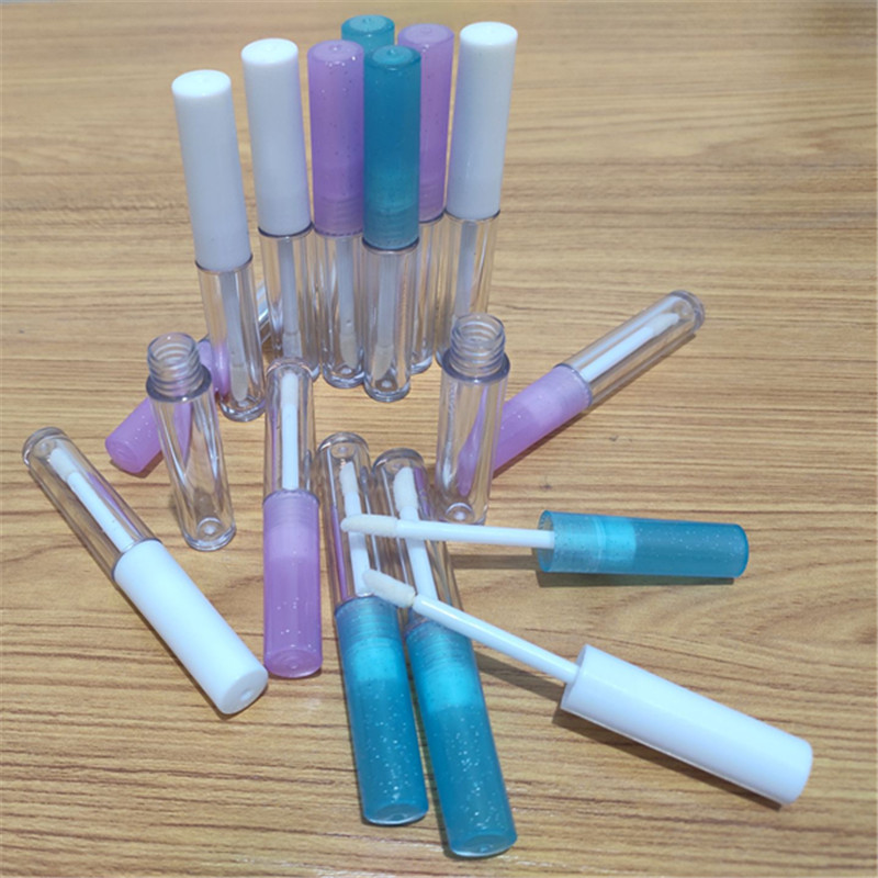 1.3ml Empty Clear Lip Gloss Tubes Plastic Lip Tube Lipstick Mini Sample Cosmetic Container With Purple/Blue/White Cap
1.3ml Empty Clear Lip Gloss Tubes Plastic Lip Tube Lipstick Mini Sample Cosmetic Container With Purple/Blue/White Cap