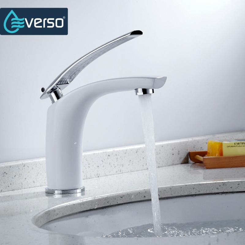 EVERSO Basin Faucet Water Tap Bathroom Faucet Solid Brass Chrome Finish Single Handle Hot And Cold Water Sink Tap Mixer
EVERSO Basin Faucet Water Tap Bathroom Faucet Solid Brass Chrome Finish Single Handle Hot And Cold Water Sink Tap Mixer
