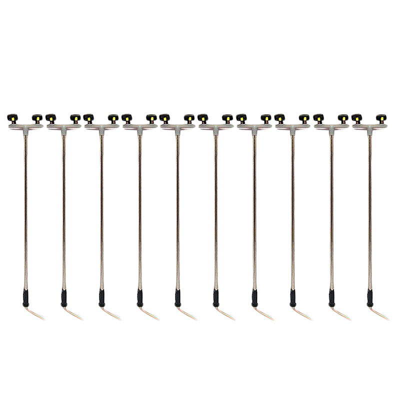 NEW-10Pcs 2Led Street Lamp 1:100 Ho Scale Street Light Scenery Mini Lamppost For Sand Table Model 2
NEW-10Pcs 2Led Street Lamp 1:100 Ho Scale Street Light Scenery Mini Lamppost For Sand Table Model 2