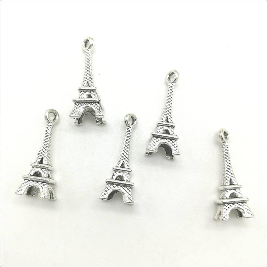 Lot 100pcs Mini Eiffel Tower Tibetan Silver Charms Pendants for jewelry making Earring Necklace Bracelet Key chain accessories 22*8mm DH0075
Lot 100pcs Mini Eiffel Tower Tibetan Silver Charms Pendants for jewelry making Earring Necklace Bracelet Key chain accessories 22*8mm DH0075