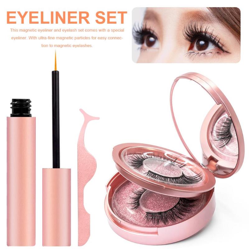 Magnetic Eyeliner With 3D Nature Magnetic Eyelash Kit Synthetic Fiber False Eyelashes Eyeliner Magnet Reusable Lashes
Magnetic Eyeliner With 3D Nature Magnetic Eyelash Kit Synthetic Fiber False Eyelashes Eyeliner Magnet Reusable Lashes