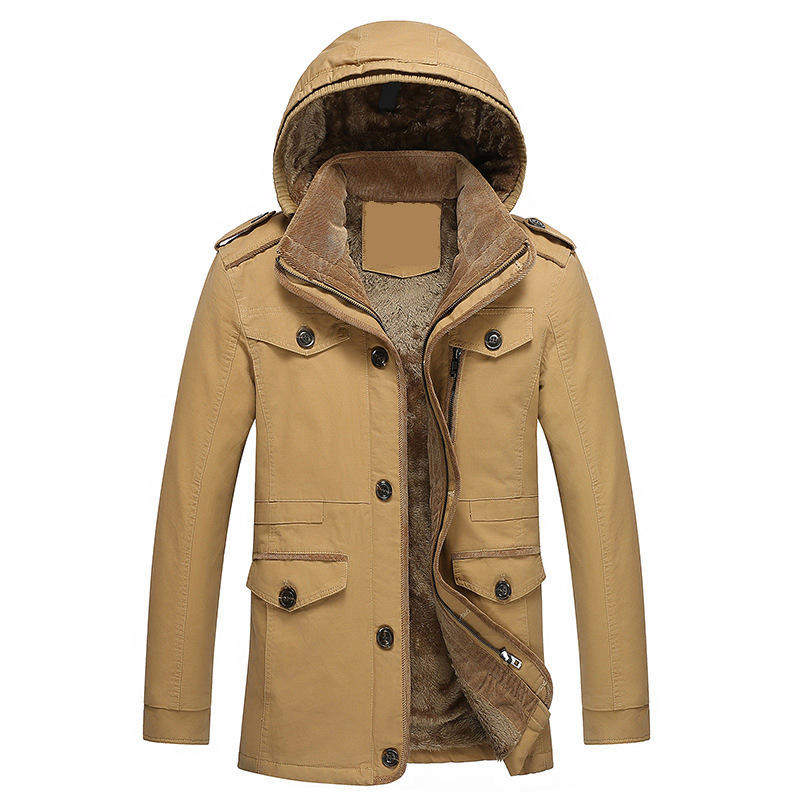Manteau Homme Nice Autumn Fashion Trench Coats Men Jacket Fleece Hooded Mens Trench Coats Cotton Tideing Turn Down Plus Size, Black
Manteau Homme Nice Autumn Fashion Trench Coats Men Jacket Fleece Hooded Mens Trench Coats Cotton Tideing Turn Down Plus Size, Black