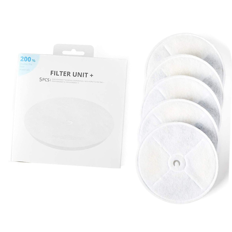 Cat Bowls & Feeders PETKIT Replacement Filter Units For EVERSWEET 2 And 3 Water Fountain With 5pcs Filters Cleaning Kit Pet Supplies
Cat Bowls & Feeders PETKIT Replacement Filter Units For EVERSWEET 2 And 3 Water Fountain With 5pcs Filters Cleaning Kit Pet Supplies