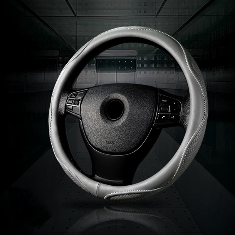 Universal Steering Wheel Cover Breathable Anti-Slip PU Cover for Car Truck SUV Car Styling
Universal Steering Wheel Cover Breathable Anti-Slip PU Cover for Car Truck SUV Car Styling