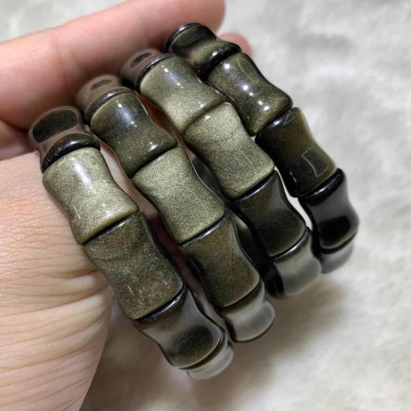 golden obsidian stone beads bracelet natural gem stone jewelry bangle DIY jewelry bracelet for woman for man wholesale
golden obsidian stone beads bracelet natural gem stone jewelry bangle DIY jewelry bracelet for woman for man wholesale