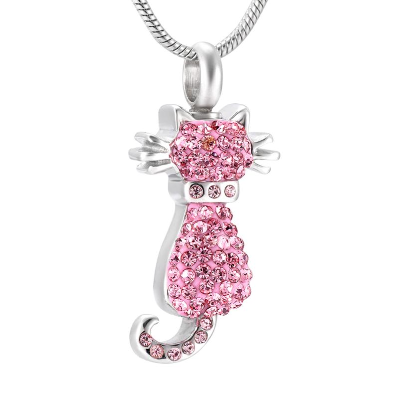 IJD9921 Stainless Steel Cremation Cat for Ashes Urn Keepsake Memorial Pendant Necklace for Women Jewelry
IJD9921 Stainless Steel Cremation Cat for Ashes Urn Keepsake Memorial Pendant Necklace for Women Jewelry