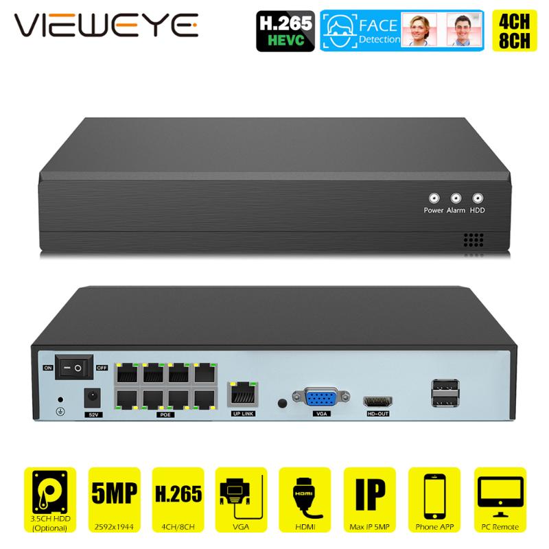 Face detection H.265 8ch*5MP 4ch/8ch PoE Network Video Recorder Surveillance PoE NVR 4/8Channel For HD 5MP/1080P IP Camera ONVIF
Face detection H.265 8ch*5MP 4ch/8ch PoE Network Video Recorder Surveillance PoE NVR 4/8Channel For HD 5MP/1080P IP Camera ONVIF