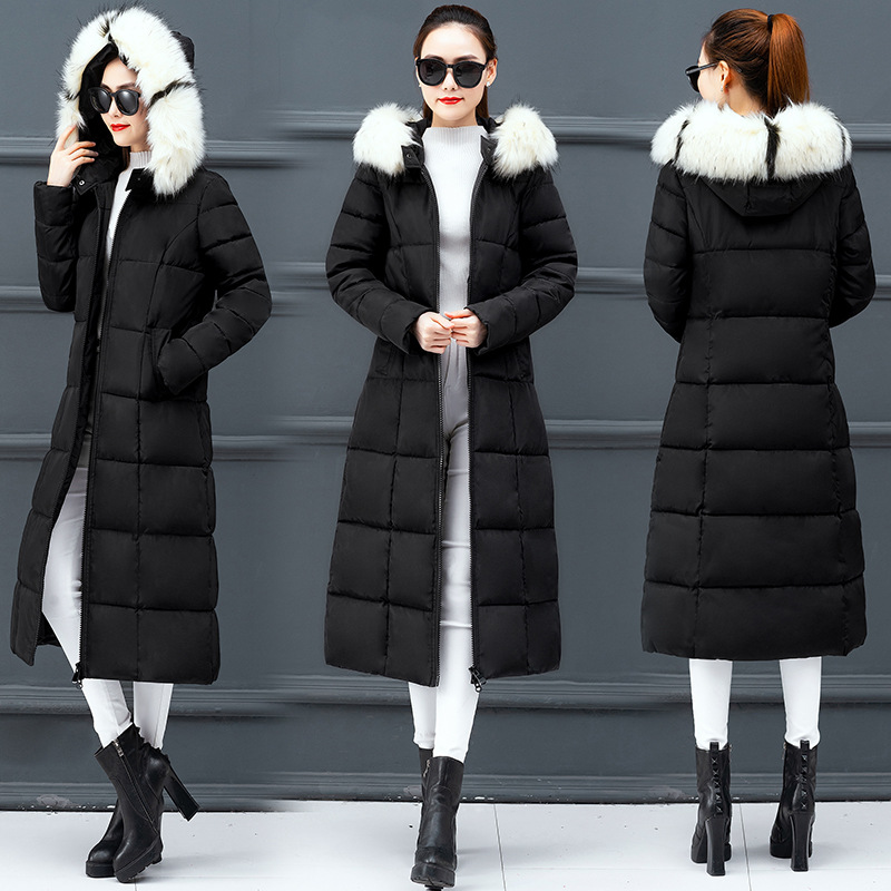 Women Thick Slim Long Warm Hooded Padded Parkas 2020 Autumn Winter new Cotton-padded Plus size slimming 4XL Coat, Black
Women Thick Slim Long Warm Hooded Padded Parkas 2020 Autumn Winter new Cotton-padded Plus size slimming 4XL Coat, Black