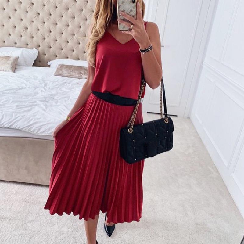 hot sale Sexy Women Summer Sexy Dress Spaghetti Strap Dress V-Neck Pink Female Pleated Midi Dress Casual Office Ladies Party Dresses, Beige
hot sale Sexy Women Summer Sexy Dress Spaghetti Strap Dress V-Neck Pink Female Pleated Midi Dress Casual Office Ladies Party Dresses, Beige