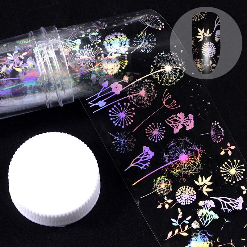 1Roll Holographic Nail Foil Fireworks Butterfly Geometric Flame Design Nail Art Transfer Sticker Water Slide Art Decals, 297
1Roll Holographic Nail Foil Fireworks Butterfly Geometric Flame Design Nail Art Transfer Sticker Water Slide Art Decals, 297