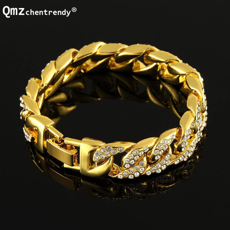 Hip Hop Luxury Simulated Gemstone Men women Bangle High Quality Bling Iced Out Miami Cuban CZ Chain Bracelet Women
Hip Hop Luxury Simulated Gemstone Men women Bangle High Quality Bling Iced Out Miami Cuban CZ Chain Bracelet Women