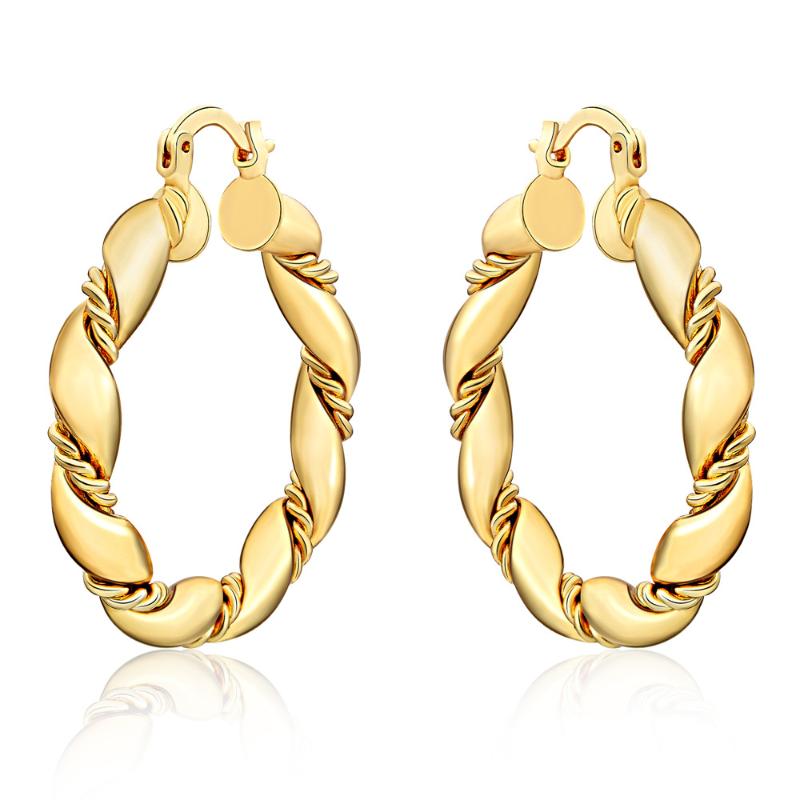 Gold Plating Hoop Retro Rope Shape Earrings for Women Fashion Women's Jewelry Aesthetic Piercing Trend Women's Accessories
Gold Plating Hoop Retro Rope Shape Earrings for Women Fashion Women's Jewelry Aesthetic Piercing Trend Women's Accessories