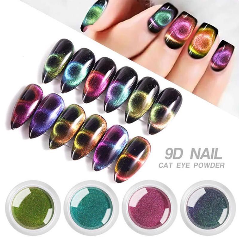 5D Cat's Eye Laser Powder Colorful Magic Mirror Effect Powder Symphony Mirror Silver Nail Shimmering
5D Cat's Eye Laser Powder Colorful Magic Mirror Effect Powder Symphony Mirror Silver Nail Shimmering
