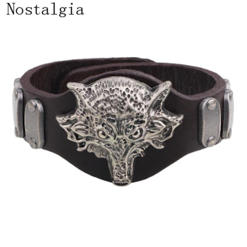 Punk Leather Bracelet With Viking Runes Wolf Metal Crafts Connector Charms Adjustable Vintage Wristband Leather Bracelet
Punk Leather Bracelet With Viking Runes Wolf Metal Crafts Connector Charms Adjustable Vintage Wristband Leather Bracelet