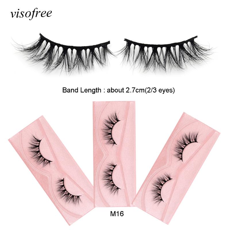 Visofree 3D Mink 1 pair Eyelashes New Arrival 100% Cruelty free Dramatic Lashes Soft Handmade False Eyelashes Beauty Makeup M12
Visofree 3D Mink 1 pair Eyelashes New Arrival 100% Cruelty free Dramatic Lashes Soft Handmade False Eyelashes Beauty Makeup M12