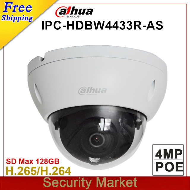 dahua Original 4MP Camera IPC-HDBW4433R-AS replace IPC-HDBW4431R-AS IR Full HD IP POE Dome Camera Surveillance Siren Alarm
dahua Original 4MP Camera IPC-HDBW4433R-AS replace IPC-HDBW4431R-AS IR Full HD IP POE Dome Camera Surveillance Siren Alarm