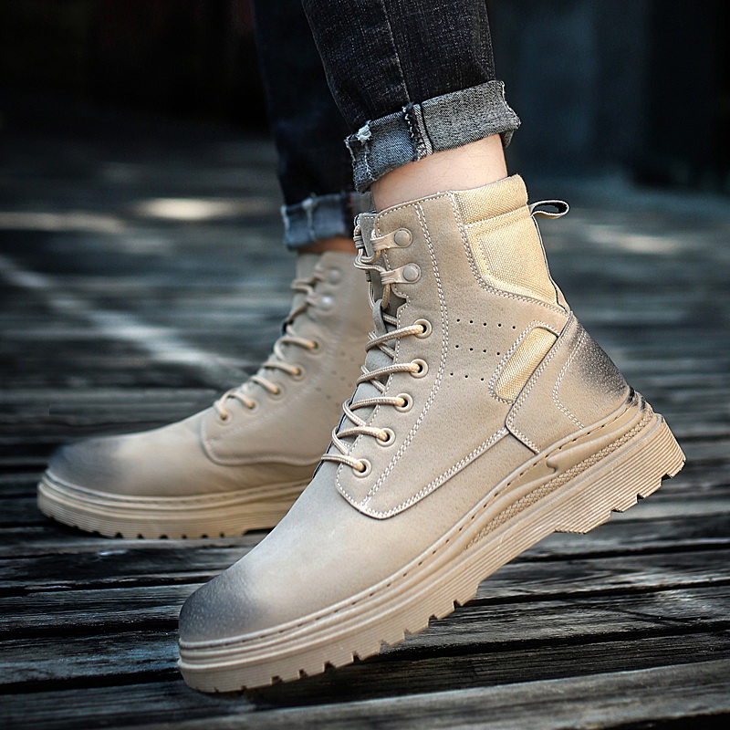 OLOME 2020 Rubber Men's Casual Boot Botas De Hombre Adult Non-slip Wear Resistant 2020 Men Fashion Work Boots Outdoor Walk Boot, Beige
OLOME 2020 Rubber Men's Casual Boot Botas De Hombre Adult Non-slip Wear Resistant 2020 Men Fashion Work Boots Outdoor Walk Boot, Beige