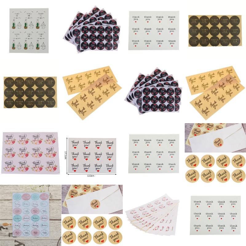 30-240pcs Flower Thank You Ellipse Sealing Label Adhesive Kraft Seal Sticker For Baking Gift Stickers DIY Work
30-240pcs Flower Thank You Ellipse Sealing Label Adhesive Kraft Seal Sticker For Baking Gift Stickers DIY Work