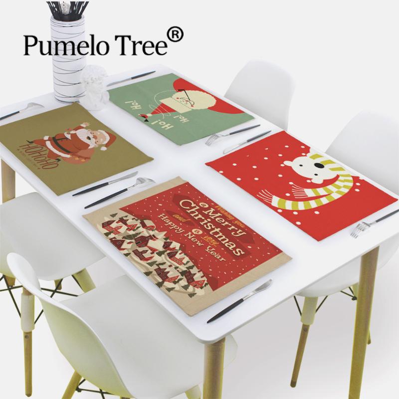 Table Napkin 32x42cm Christmas Placemat Towel Dining Mat Kitchen Bowl Plate Mats Santa Claus Home Party Decor Napkins Tovaglioli
Table Napkin 32x42cm Christmas Placemat Towel Dining Mat Kitchen Bowl Plate Mats Santa Claus Home Party Decor Napkins Tovaglioli