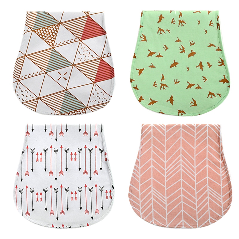 4 Pcs Baby Burp Cloths Baby Boy Girl Burp Cloths Set Bibs Curved Absorbent and Soft Supplies, Multi
4 Pcs Baby Burp Cloths Baby Boy Girl Burp Cloths Set Bibs Curved Absorbent and Soft Supplies, Multi