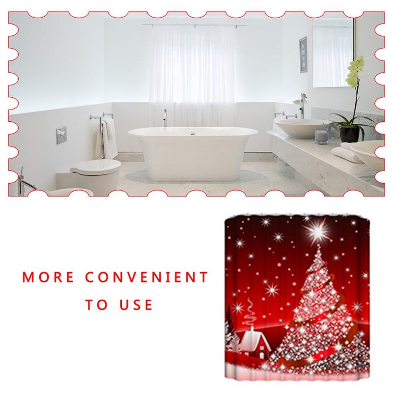 3D Christmas Decor Printed Curtain Creative Drapery Drapes Door Screen Bathroom Accessories Mat Shower Curtain, Gj5 180x200
3D Christmas Decor Printed Curtain Creative Drapery Drapes Door Screen Bathroom Accessories Mat Shower Curtain, Gj5 180x200
