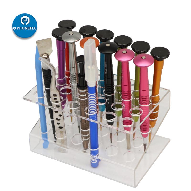 Acrylic Tool Box Screwdriver Storage Box for Mobile Phone Repair Holder IC Chips Components/Parts/Electronics Tool Kit
Acrylic Tool Box Screwdriver Storage Box for Mobile Phone Repair Holder IC Chips Components/Parts/Electronics Tool Kit