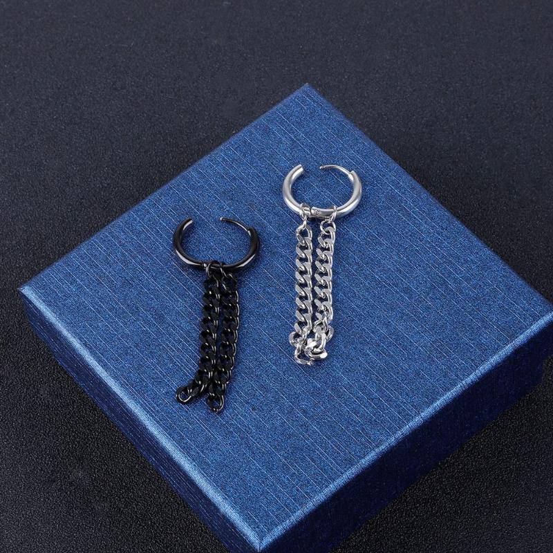 1pair/lot Titanium Steel Punk Cross Ear Buckle Ear Clip Men Earrings Rhodium Pendant Statement Earrings For Simple Male Brincos
1pair/lot Titanium Steel Punk Cross Ear Buckle Ear Clip Men Earrings Rhodium Pendant Statement Earrings For Simple Male Brincos