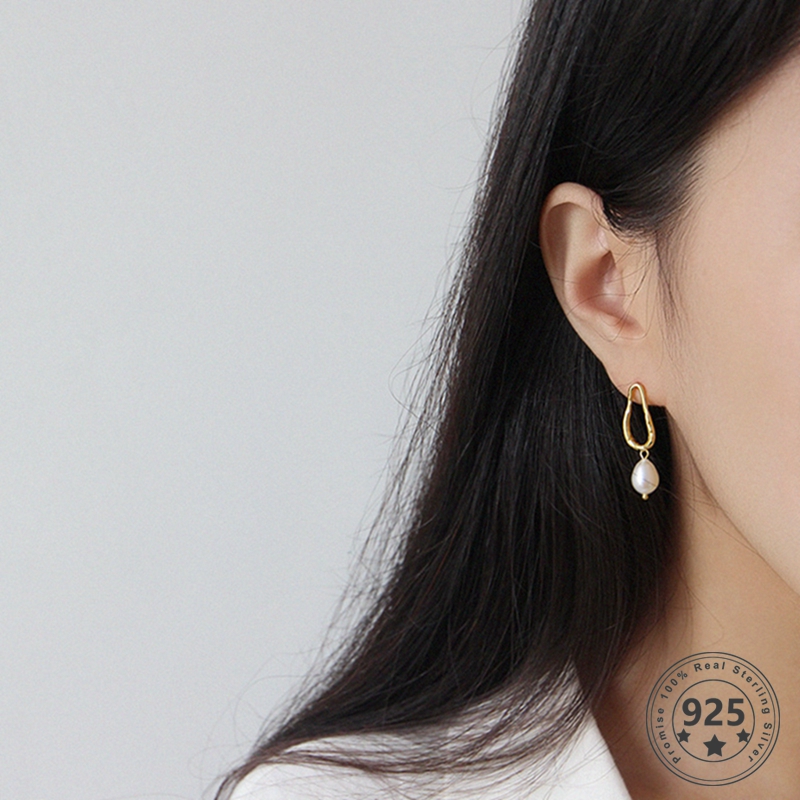 LouLeur 925 Sterling Silver Drop Earrings Geometric Irregular freshwater Pearl Earrings For Women Jewelry Party Girl Gift Bijoux
LouLeur 925 Sterling Silver Drop Earrings Geometric Irregular freshwater Pearl Earrings For Women Jewelry Party Girl Gift Bijoux