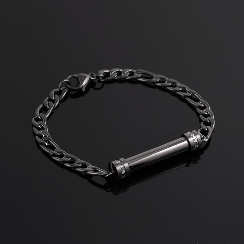 CMJ5026 4 colors Elegant Memorial Jewelry Hypoallergic Chain Bracelet Cremation Urn Bracelets Ashes Bracelet Tube Men Women
CMJ5026 4 colors Elegant Memorial Jewelry Hypoallergic Chain Bracelet Cremation Urn Bracelets Ashes Bracelet Tube Men Women