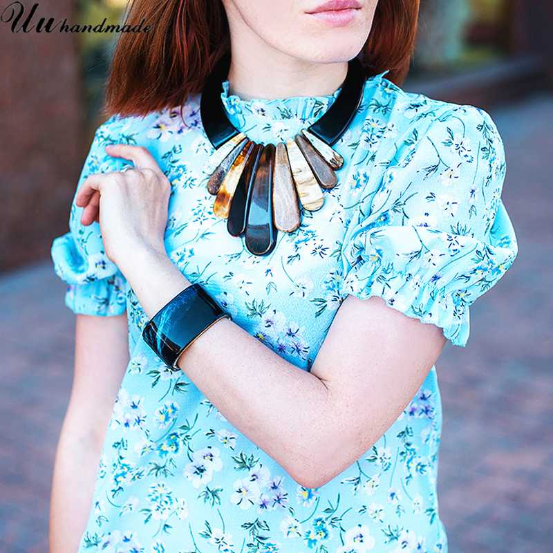 Collier chokers Necklaces Collares vintage Ethnic Necklace Acrylic Drop Pendants Fashion Jewelry for Women Choker Colar
Collier chokers Necklaces Collares vintage Ethnic Necklace Acrylic Drop Pendants Fashion Jewelry for Women Choker Colar