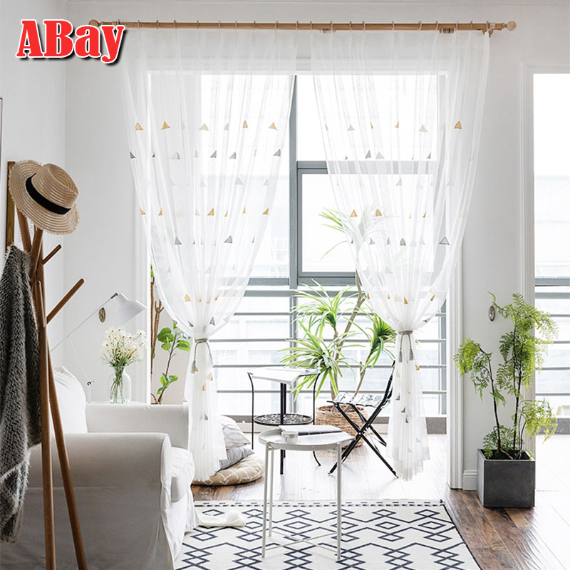 Sheer White Curtains for Living Room Home Decoration Modern Tulle On The Window Curtains for Bedroom Voile Drapes Room Hall
Sheer White Curtains for Living Room Home Decoration Modern Tulle On The Window Curtains for Bedroom Voile Drapes Room Hall