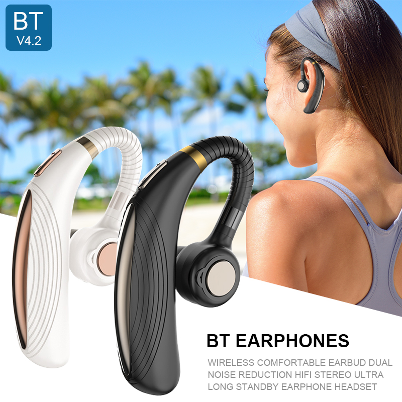 New Bluetooth Business Dual Noise Reduction Wireless Earbud HiFi Stereo Ultra Long Standby Earphone Headset
New Bluetooth Business Dual Noise Reduction Wireless Earbud HiFi Stereo Ultra Long Standby Earphone Headset