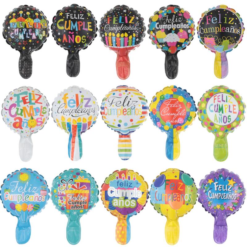 50pcs 6inch Spanish Feliz Cumpleanos Foil Helium Balloons Round Mylar Happy Birthday Event Party Decorations Toys Air Globo
50pcs 6inch Spanish Feliz Cumpleanos Foil Helium Balloons Round Mylar Happy Birthday Event Party Decorations Toys Air Globo