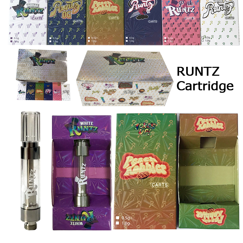 Runtz Empty Vape Pen Cartridges 0.8ml 1ml E Cigarette Thick Oil Vaporizer 510 Thread Ceramic Dab Pen Wax Atomizer Carts Cartridges
Runtz Empty Vape Pen Cartridges 0.8ml 1ml E Cigarette Thick Oil Vaporizer 510 Thread Ceramic Dab Pen Wax Atomizer Carts Cartridges