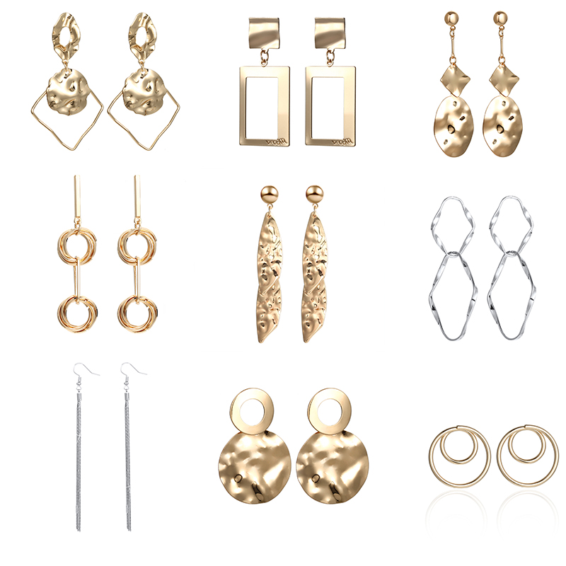 Simple Geometric Earrings 2020 Summer Fashion Jewelry Women's Earrings Charm Big Long Cheap For Best Friend Party Gift
Simple Geometric Earrings 2020 Summer Fashion Jewelry Women's Earrings Charm Big Long Cheap For Best Friend Party Gift