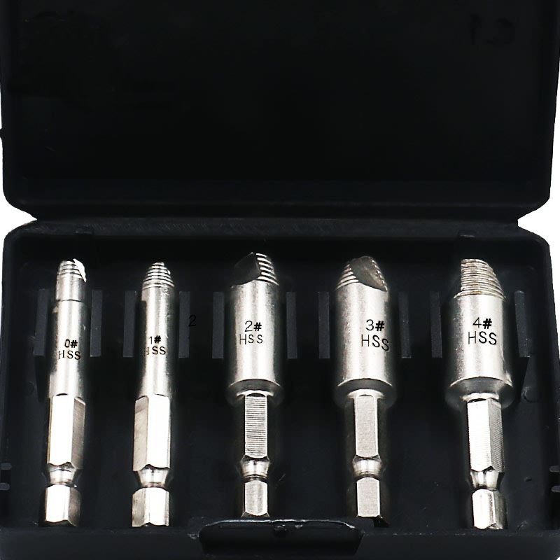 Damaged Screw Extractor Drill Bits Remove Broken Stuck Screw Easy Speedout Stripped Remove Power Tools Set 0# 1# 2# 3# 4#
Damaged Screw Extractor Drill Bits Remove Broken Stuck Screw Easy Speedout Stripped Remove Power Tools Set 0# 1# 2# 3# 4#