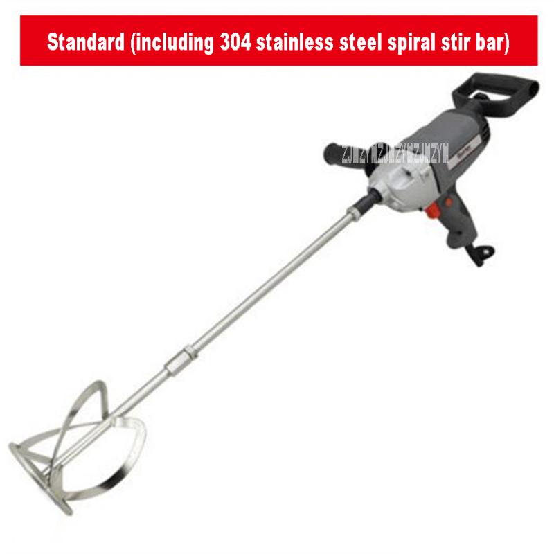 R6170 Professional Positive Reversal Electric Stirring Drill Paint Coating Cement Putty Mixer 220V/50Hz 1050W 0-500r/min
R6170 Professional Positive Reversal Electric Stirring Drill Paint Coating Cement Putty Mixer 220V/50Hz 1050W 0-500r/min