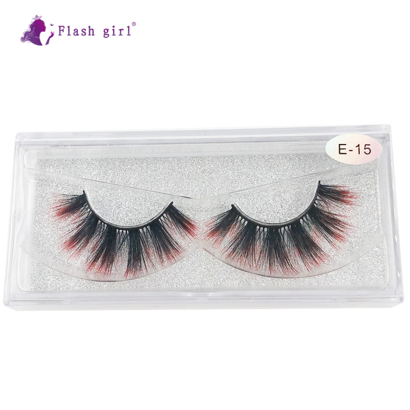 Flash Girl Fake Mink Eyelash E Series 1 Pairs Colorful Quality False Eyelashes Makeup For Wholesale
Flash Girl Fake Mink Eyelash E Series 1 Pairs Colorful Quality False Eyelashes Makeup For Wholesale