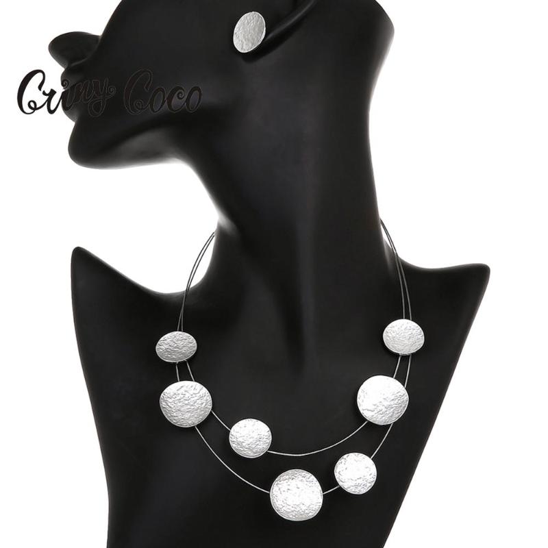 Cring Coco Simple Geometric Circle Necklaces for Women Trendy White Enamel Multi Layered Collar Choker Alloy Statement Necklace
Cring Coco Simple Geometric Circle Necklaces for Women Trendy White Enamel Multi Layered Collar Choker Alloy Statement Necklace