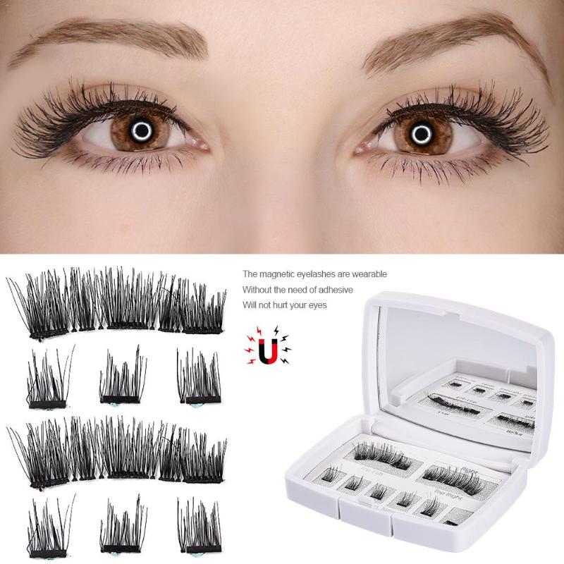 3D Handmade Natural Magnetic Eyelash Set No Glue No Trace Hand Made False Eyelashes Beauty Set With Mirror
3D Handmade Natural Magnetic Eyelash Set No Glue No Trace Hand Made False Eyelashes Beauty Set With Mirror
