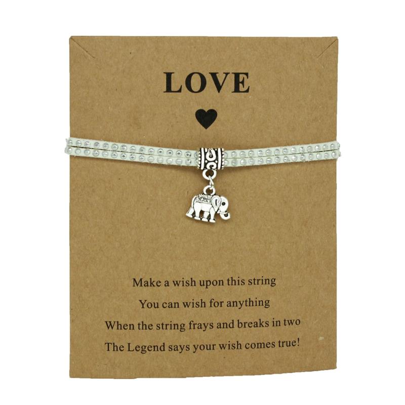 Freeshiping Retro Elephant Charm Bracelet Friendship Inspirational Gift Wish Leather Bracelets Women Men Kids Jewelry Rope Chain
Freeshiping Retro Elephant Charm Bracelet Friendship Inspirational Gift Wish Leather Bracelets Women Men Kids Jewelry Rope Chain