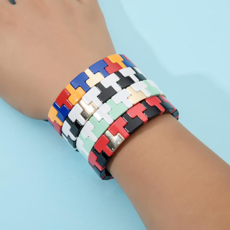 ZMZY Mix Colors Unique Design Stacked Bracelet Beads Stretch Enamel Bracelets for Women Handmade Jewelry Wholesale
ZMZY Mix Colors Unique Design Stacked Bracelet Beads Stretch Enamel Bracelets for Women Handmade Jewelry Wholesale