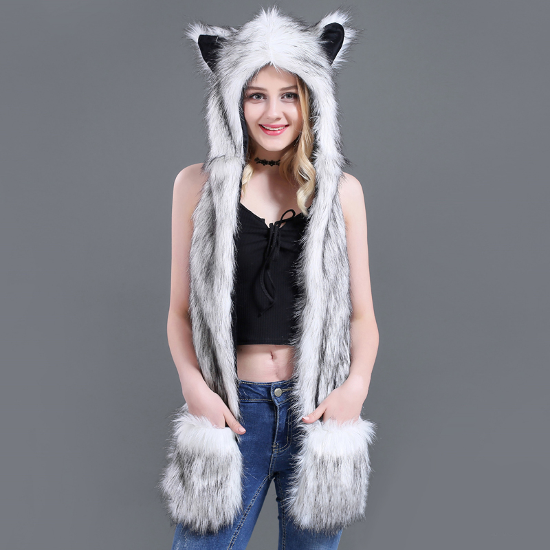 dropshipping New Fashion Animal Warm Winter Faux Fur Hat Fluffy Plush Cap Hood Scarf Shawl Glove Dint free shipping
dropshipping New Fashion Animal Warm Winter Faux Fur Hat Fluffy Plush Cap Hood Scarf Shawl Glove Dint free shipping