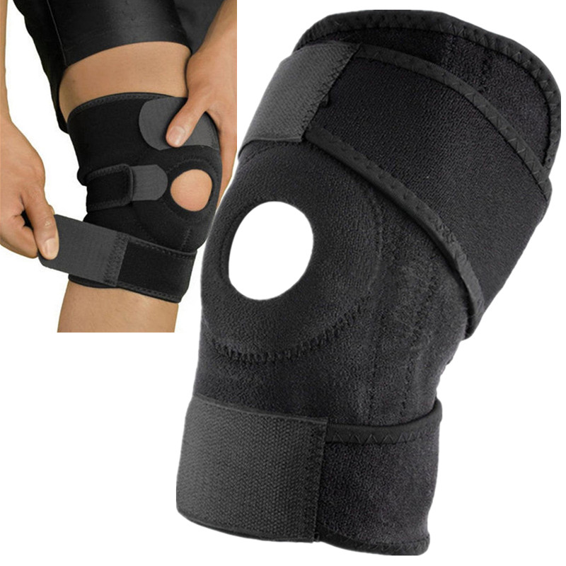 Elbow & Knee Pads Brace Support Sleeve Adjustable Open Patella Stabilizer Protector Nylon Wrap For Arthritis Meniscus Tear Running Sports, As pic
Elbow & Knee Pads Brace Support Sleeve Adjustable Open Patella Stabilizer Protector Nylon Wrap For Arthritis Meniscus Tear Running Sports, As pic