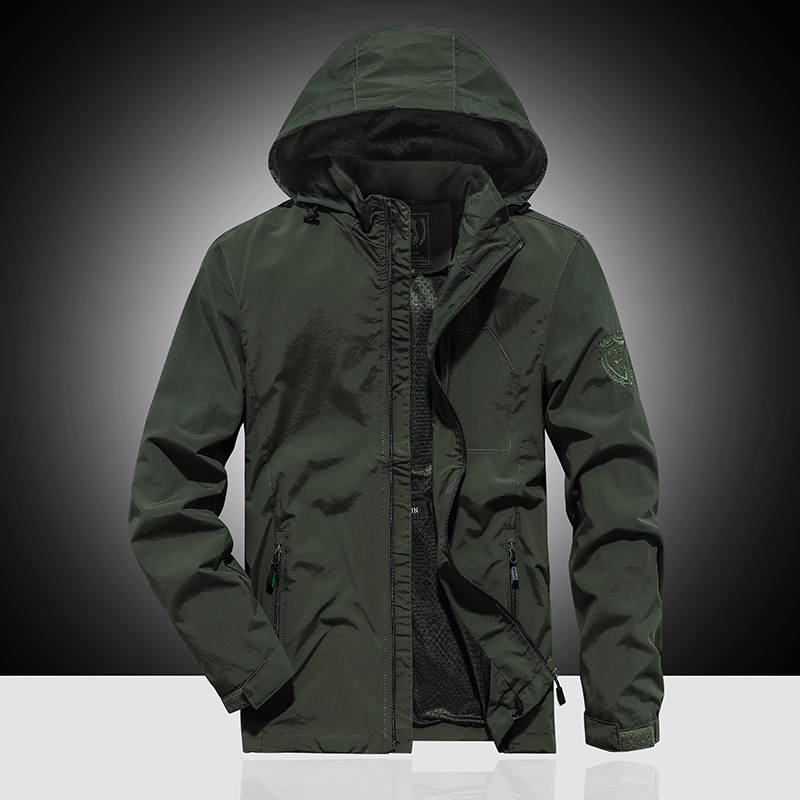 Outdoor Jacket Men -7XL Windbreaker Windproof Camping Softshell Coats Sports Hiking Hunting Clothes, Black
Outdoor Jacket Men -7XL Windbreaker Windproof Camping Softshell Coats Sports Hiking Hunting Clothes, Black